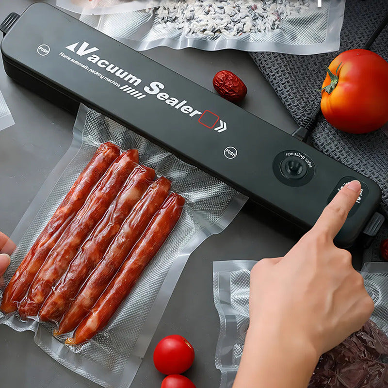 Selladora Al Vacio De Alimentos Electrica Portatil Sellador