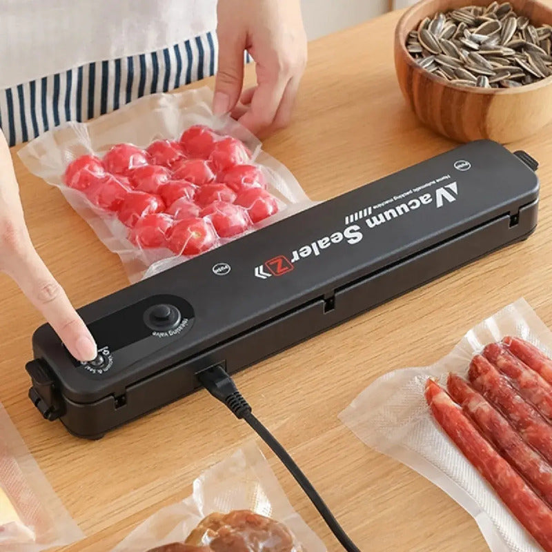 Selladora Al Vacio De Alimentos Electrica Portatil Sellador
