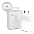 Cargador Rápido 20w Usb Tipo C Para iPhone Blanco